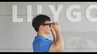 LILYGO TGlass exploration version DIY prism display glasses ESP32 S3microphoneIMUprism [upl. by Sharma]