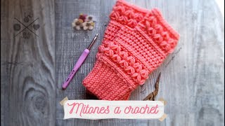 Tutorial de Mitones a Crochet [upl. by Aittam49]