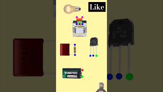 How To Make Simple Inverter 12V To 220V  12V DC to 220V AC Simple Circuit Diagram✅💯shortfeed [upl. by Grekin]