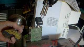 Repairing antenna connectors on TVs [upl. by Nanis]