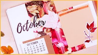 Plan With Me Bullet Journal Setup October 2017 [upl. by Nnalatsyrc]