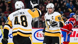 Crosby passes Coffey ties Recchi with 3point night [upl. by Calendre]