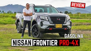 Nissan Frontier Pro 4X Gasolina 🔥 Poderosa versión 🔥 Prueba  Reseña 4K [upl. by Idelson]