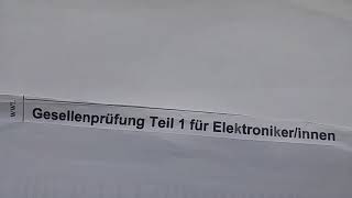 Vorbereitung Gesellenprüfung Teil 1 für Elektonikerinnen التحضير للامتحان الفيديو رقم 1 [upl. by Maybelle711]