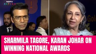 National Film Awards 2024  Sharmila Tagore Karan Johar Rishab Shetty On Winning National Awards [upl. by Massiw555]