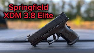 Springfield Armory XDM 38quot Elite  Will it change my mind [upl. by Soisinoid]