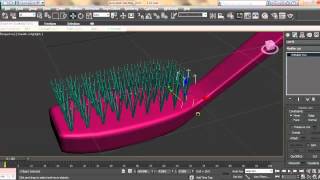 3D Studio Max Toothbrush Modeling Tutorial  Part 03 [upl. by Roseanna]