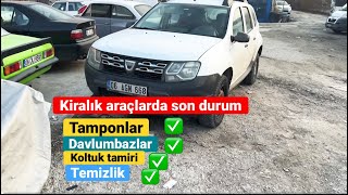 Kiralık Araçlarda Son Durum  3 aylık kiradan dönen araç  3 gunde toparladık [upl. by Iteerp]