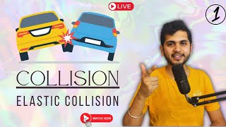 Elastic Collision Class 11 for NEET  IITJEE  Collisions  Nirwan Pawar [upl. by Donall]