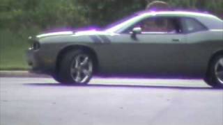 2009 Dodge Challenger RT Exterior Driving Shots Exhaust and Nighttime Shots [upl. by Eentihw]