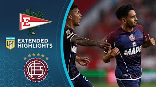 Estudiantes vs Lanús Extended Highlights  Argentina LPF  CBS Sports Golazo  South America [upl. by Tessy]