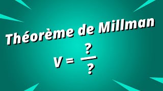 Théorème de Millman avec AO idéal  exercice corrigé [upl. by Eenal]