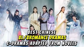 Best Bromance Chinese Historical Dramas  Chinese Dramas adapted from BL Novels [upl. by Eskill]