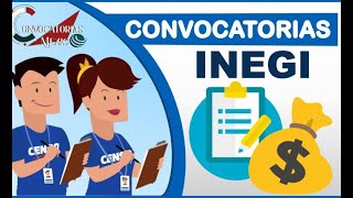 Convocatorias INEGI  REQUISITOS  BENEFICIOS  REGISTRO  FECHAS  EMPLEO [upl. by Sinnej]