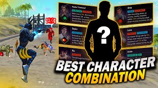 Secret Best Character Skill Combination For HEADSHOT 🥵  Free Fire Tips And Tricks 😱  Free Fire [upl. by Tait]