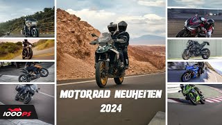 Motorrad Neuheiten 2024 im Überblick  1000PS Live MIttagspause [upl. by Tadich176]