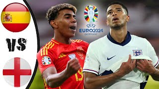 Spain vs England  All Goals amp Highlights  UEFA Euro Final 2024 [upl. by Nere]