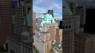 Gargoyles at Fairmont Hotel Vancouver [upl. by Idoj]