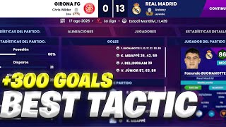 SM24 BEST TACTICS ⚽️300 GOALS🤩 SOCCER MANAGER 2024 BEST TACTIC [upl. by Wurst]