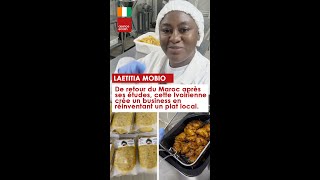 Elle révolutionne le ClaClo en Côte dIvoire  Laetitia Mobio Reine du beignet de plantain 🇨🇮🍌 [upl. by Autrey987]