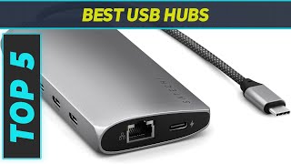 Top 5 Best USB Hubs 2024 [upl. by Pretrice]