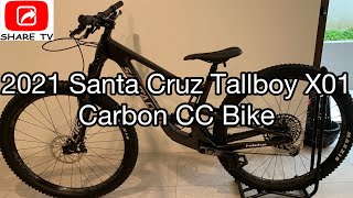 2021 Santa Cruz Tallboy X01 Carbon CC Bike sharetvph [upl. by Mastat]