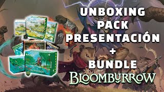 UNBOXING BLOOMBURROW  Magic The Gathering Pack de Presentación y Bundle [upl. by Dinnage]