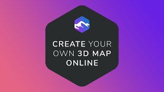 Create custom 3D maps online  3DMappercom [upl. by Anelehs]