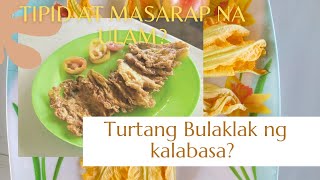 Recipe of the day  Tortang bulaklak ng kalabasa  pedoy vlogs [upl. by Bennet181]