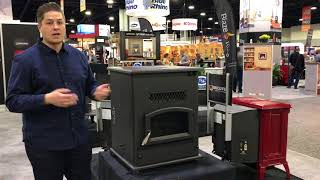 Breckwell SP1000 Big E Large Pellet Stove product review [upl. by Anelrac]