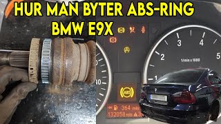 Hur man byter ABSringkrans själv  BMW E9x [upl. by Sisto]