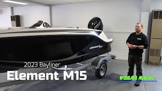 2023 Bayliner Element M15  Woodard Marine [upl. by Trilley]