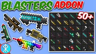 BLASTERS Addon BedrockMCPEXbox Minecraft [upl. by Bidget]