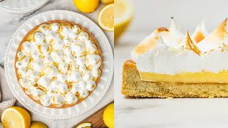 Tarte au citron Meringué  Recette facile au lemon curd  Sweetly Cakes [upl. by Yhtrod]