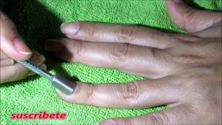 Esmalte Semipermanente Paso a Paso 🎀 tutorialdeuñas semipermanente nails [upl. by Eat43]