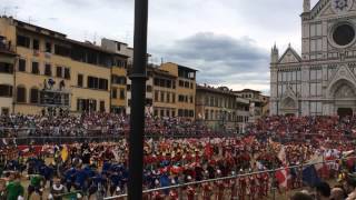 Calcio Storico Fiorentino 2014  Saluto alla voce [upl. by Kira]