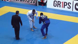 Romulo Barral vs Jackson Souza  IBJJF European Open 2016  Black Adult  Open [upl. by Scharaga]