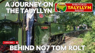 A Journey on the Talyllyn Railway behind Tom Rolt  Fathew Valley Tywyn Gwynedd [upl. by Betsey]