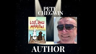 Pete Chegwin  Author Illustrator Musician Debut Novel  The Lost Dogs of Mauritius [upl. by Haiasi51]