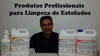 Produtos para Limpeza de Estofados [upl. by Enitnemelc]