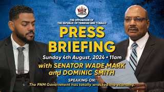 Opposition Press Briefing • Sunday 4th August 2024 [upl. by Hoag]