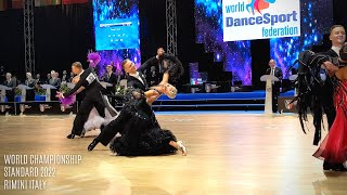 Semi Final Waltz feat Evaldas Sodeika amp Ieva Zukauskaite  World Championship Standard 2022 [upl. by Doner]