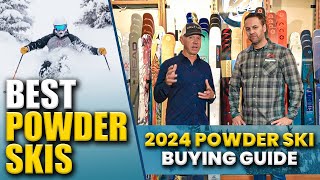 Best Powder Skis 2024  Top Powder Ski Buying Guide [upl. by Anauqes]