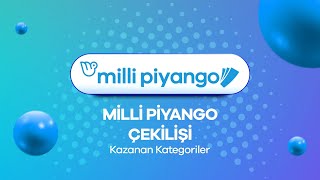 Milli Piyango 9 Ekim 2024 Çekilişi No 96  Kazanan Kategoriler [upl. by Jerri]