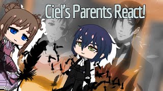 Black Butler Reaction  Ciel’s Parents React to Alois Trancy and Grelle Pt1 [upl. by Nitsuj]