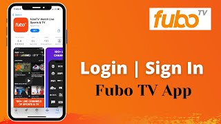 Fubo TV Sign In  How to Login to Fubo App [upl. by Eilyab]