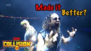 The Gunns’ Entrance with Juice Robinson  AEW Collision 7292023 [upl. by Nagar]