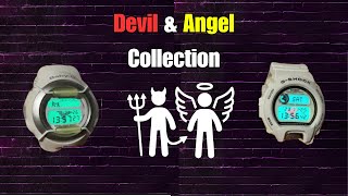 Casios LOVERS Collection A Retro Review of the Devil amp Angel Watch Set [upl. by Minor]