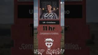 Cristiano Ronaldo made 10 million subscribers in 11 hours ☠️ Ronaldo like subscribe capcut [upl. by Alah691]