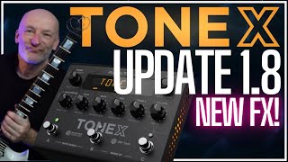 TONEX Pedal amp Plugin NEW UPDATE from IK Multimedia MODULATION AND DELAY FX Demo and play through [upl. by Eiba]